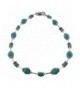 Womens Turquoise Magnesite Ladies Daisies