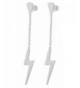 Edforce Stainless Earrings Lightning Inspired