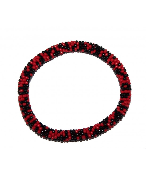 Crochet Bracelet Glass Seed Nepal