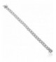 Sterling Silver Bracelet Round Cut Zirconia