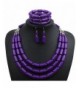 Lanue Handmade Multilayer Statement Necklace