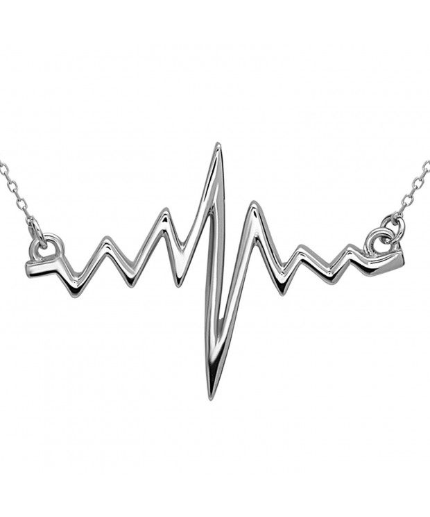 Heartbeat Necklace Silver Phantom Jewelry