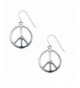 Sterling Silver Symbol Dangle Earrings