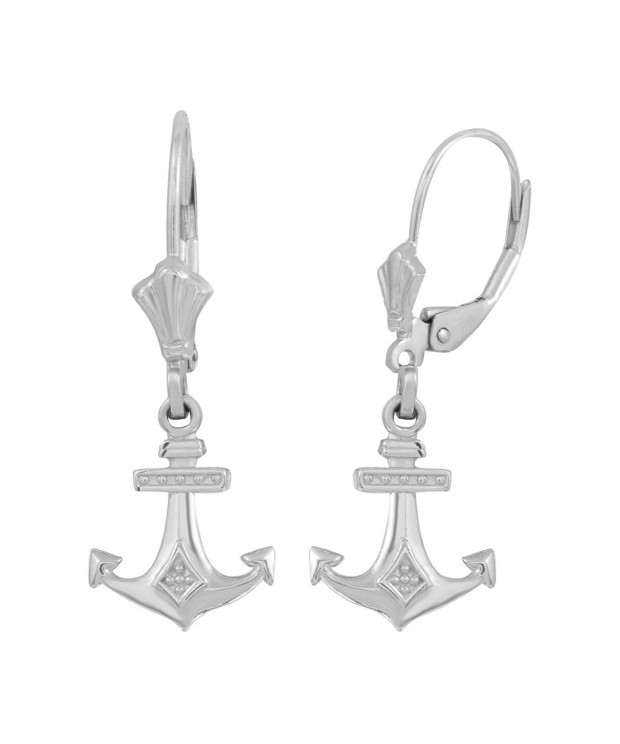 Sterling Silver Fouled Nautical Earrings