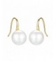 SBLING Plated Round Dangle Earrings