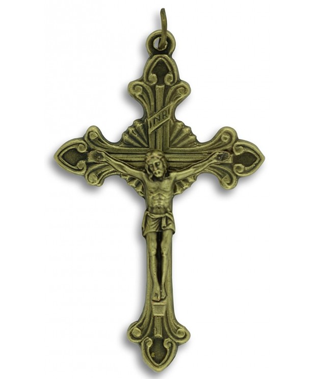 LOT Sunburst Crucifix Pendant Catholic