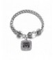 Cheerleader Classic Silver Crystal Bracelet