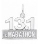 Rembrandt Charms Marathon Sterling Engravable