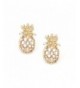 Hanloud Hollow Pineapple Earrings Jewelry