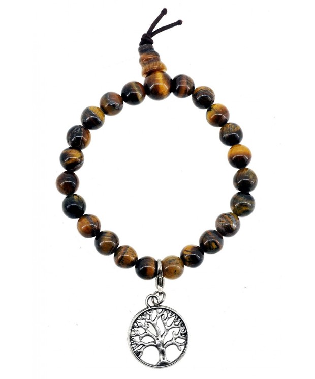 Meditation Simulated Tiger Eye Bracelet