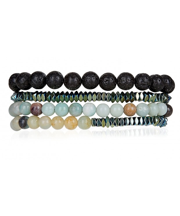 Powerful Amazonite Hematite SPUNKYsoul Collection