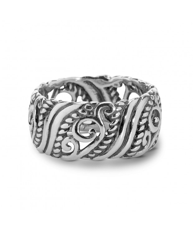Signature Sterling Silver Band Ring