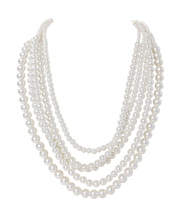 Humble Chic Multistrand Simulated Pearls