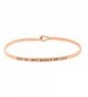 Inspirational WANDER Positive Message Bracelet