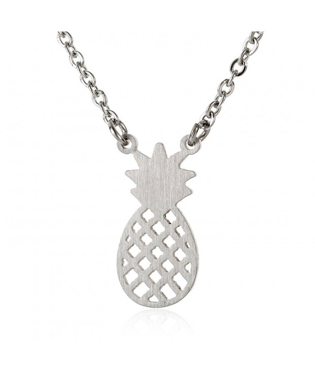 Delicate Pineapple Charm Necklace Costume