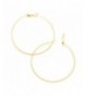 Gold Filled Thin Hoop Earrings