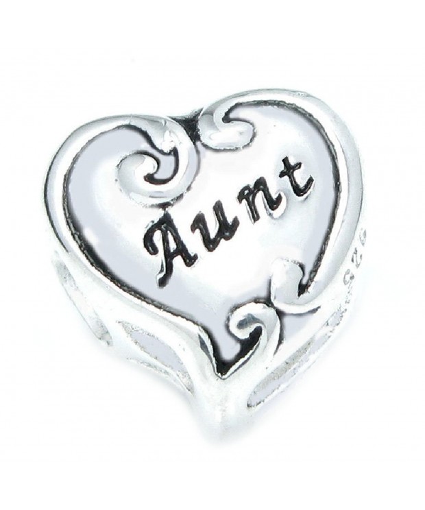 Sterling Silver Heart European Bracelets