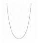 Sterling Silver Italian Chain Necklace