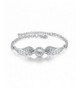 Crystals Swarovski Bangle Bracelet Plated