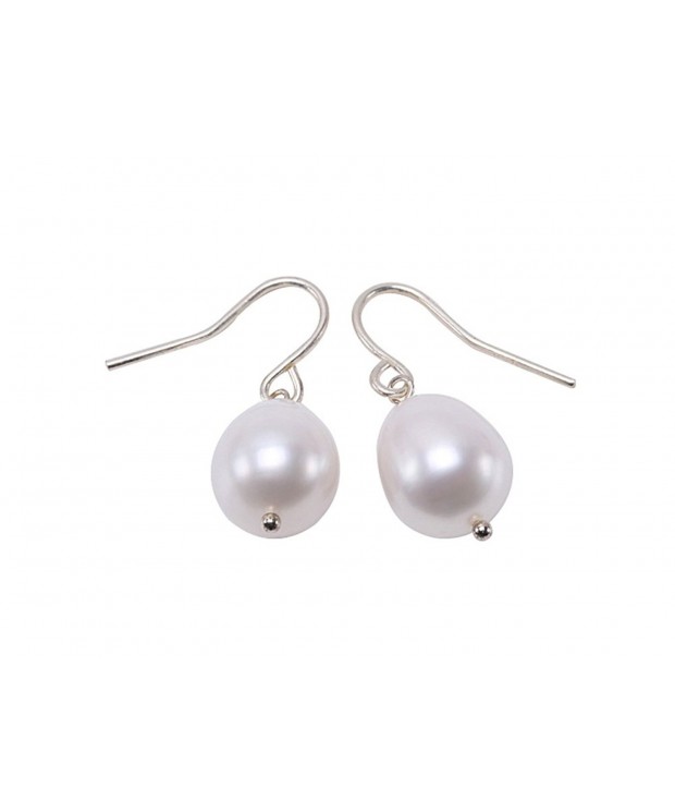 JYX Sterling Drop shaped Freshwater Pearl