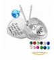 religious birthstone grandpa cremation necklace