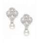 Mariell Vintage Pearl Earrings Weddings