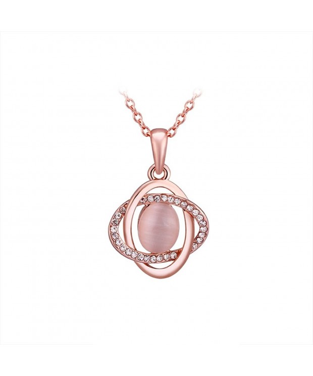 YamaziHD Shining Crystal Pendant Necklace