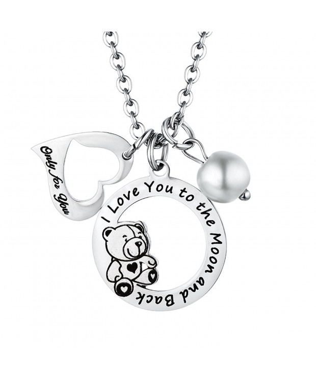 Heart Charm Pendant Necklace Jewelry