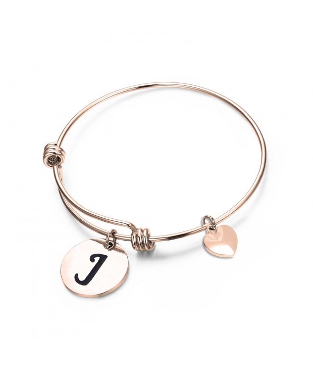 MAOFAED Initial Bracelet Personalized Jewelry