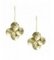 Sheila Fajl Textured Flower Earrings