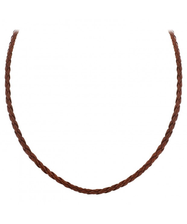 Gem Avenue Sterling Braided Necklace