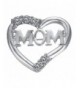 Yoursfs Brooch Mothers Engraved Crystal