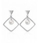 Jasellia Plated Sterling Rhombus Earrings