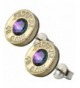 Little Black Gun Earrings Iridescent