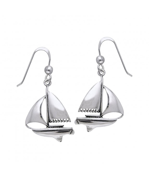 Full Sails Nautical Sailboat Sterling