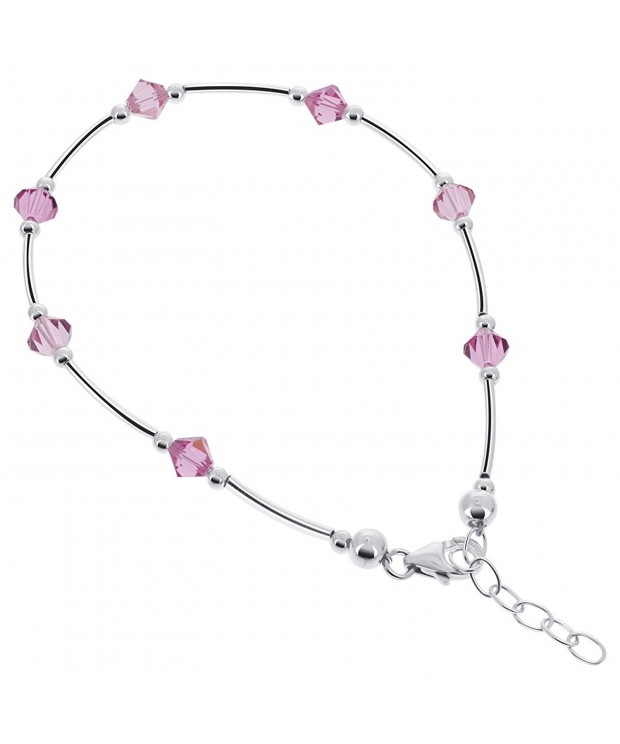 Gem Avenue Sterling Swarovski Adjustable