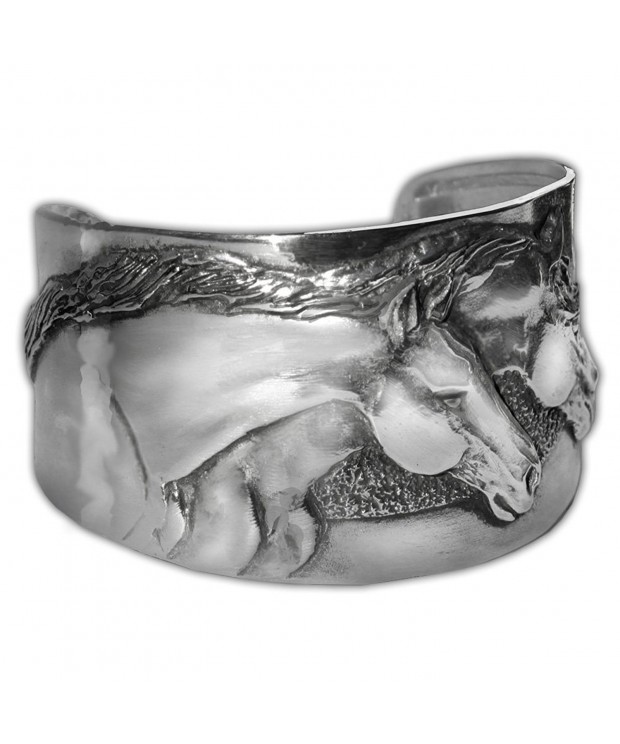Horse Lady Gifts Cuff Bracelet