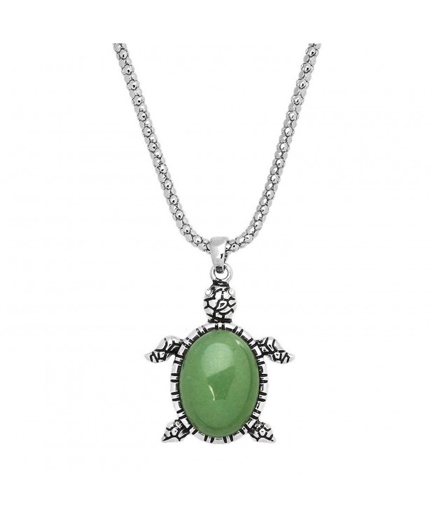 Falari Natural Gemstone Necklace Aventurine