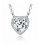 Citled Heart Shaped Birthstone Necklace Box BP04Apr