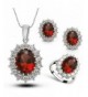 Austria Crystal Necklace Earrings Jewelry