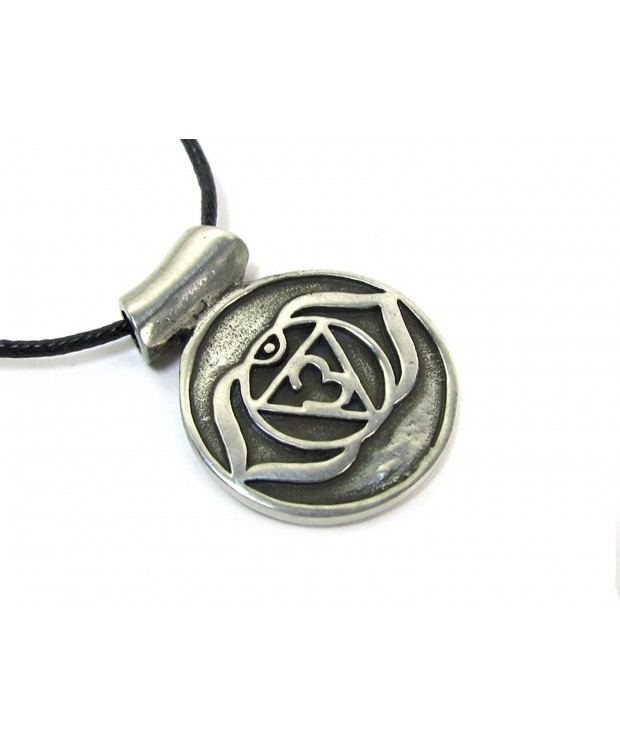 Third Chakra Pendant Corded Necklace