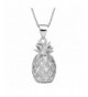 Sterling Silver Pineapple Necklace Extender