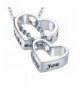 Apotie Engraving Sterling Necklaces Girlfriend