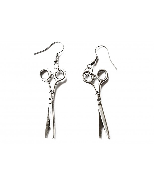The Ancient Silver Scissors Earring