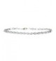 Classical Sterling Silver Bracelet Zirconia