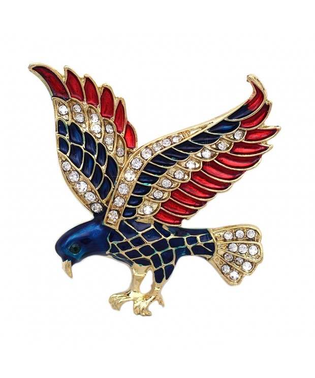 American Design Brooch Independence Gold tone