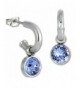 Amello Stainless earrings Swarovski ESOS02H