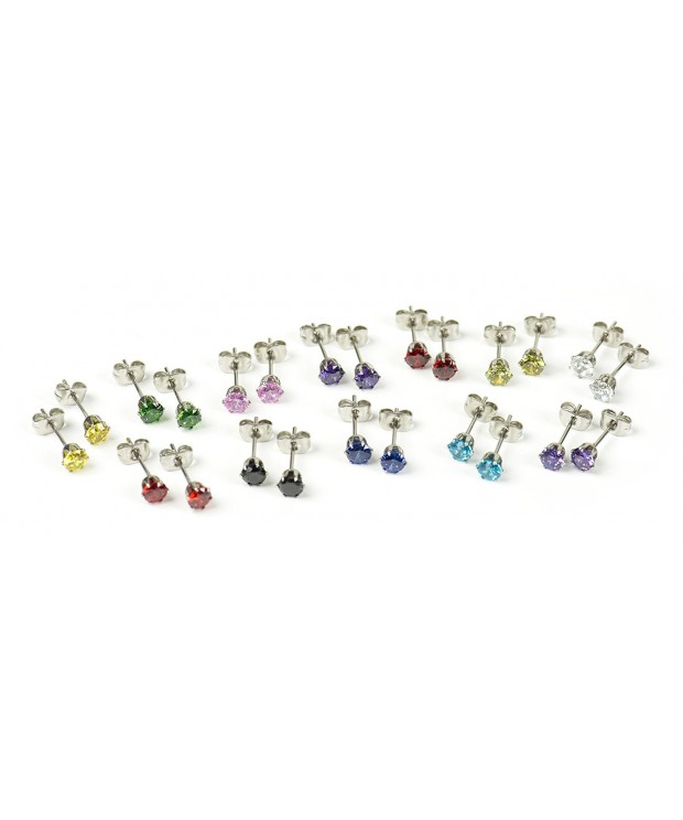 Stainless Steel Earrings Different Colors