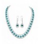 Pearlz Ocean Shell Turquoise Necklace