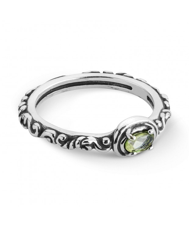 Simply Fabulous Sterling Faceted Peridot